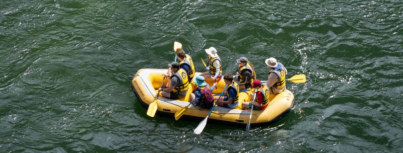 beginner rafting Colorado