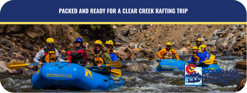 what to pack white water rafting